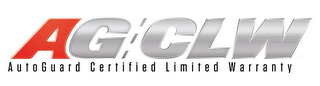 AG/CLW AUTOGUARD CERTIFIED LIMITED WARRANTY logo