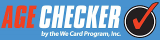 AGE CHECKER BY THE WE CARD PROGRAM, INC. logo