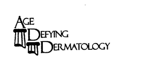 AGE DEFYING DERMATOLOGY logo