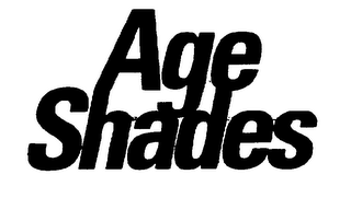 AGE SHADES logo