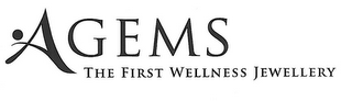 AGEMS THE FIRST WELLNESS JEWELLERY logo