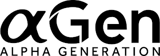 AGEN ALPHA GENERATION logo