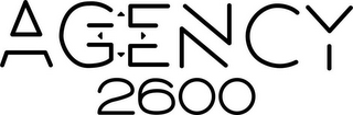 AGENCY 2600 logo