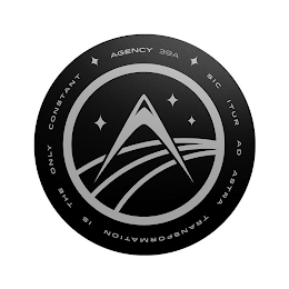 AGENCY 39A SIC ITUR AD ASTRA TRANSFORMATION IS THE ONLY CONSTANT logo