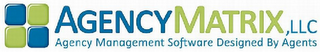 AGENCY MATRIX, LLC AGENCY MANAGEMENT SOFTWARE DESIGNED BY AGENTS logo