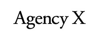 AGENCY X logo