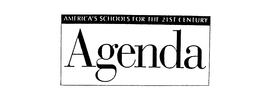 AGENDA AMERICA'S SCHOOLS FOR THE 21ST CENTURY logo
