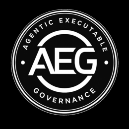 AGENTIC EXECUTABLE GOVERNANCE (AEG) logo