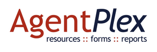 AGENTPLEX RESOURCES : : FORMS : : REPORTS logo