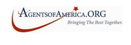 AGENTSOFAMERICA.ORG, BRINGING THE BEST TOGETHER logo
