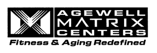 AGEWELL MATRIX CENTERS FITNESS & AGING REDEFINED logo