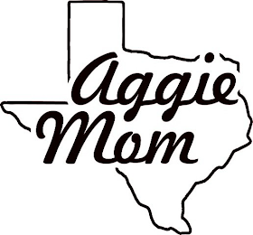 AGGIE MOM logo