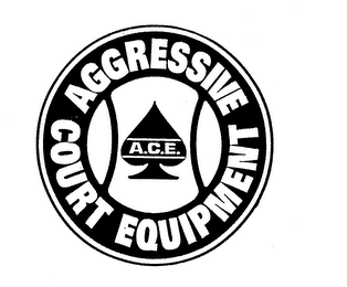 AGGRESSIVE COURT EQUIPMENT A.C.E. logo