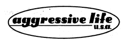 AGGRESSIVE LIFE U.S.A. logo