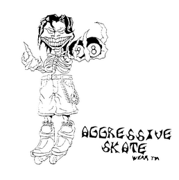 AGGRESSIVE SKATE WEAR logo