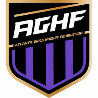 AGHF ATLANTIC GIRLS HOCKEY FEDERATION logo