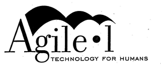 AGILE 1 TECHNOLOGY FOR HUMANS logo