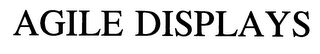 AGILE DISPLAYS logo
