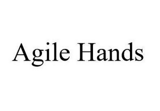 AGILE HANDS logo