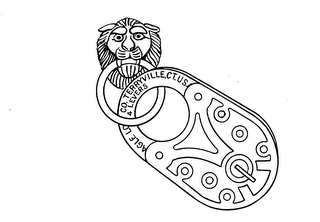 AGLE LO CO. TERRYVILLE, CT. US 4 LEVERS logo