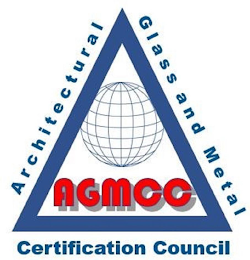 AGMCC ARCHITECTURAL GLASS AND METAL CERTIFICATION COUNCIL logo