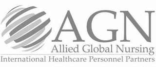 AGN INTERNATIONAL HEALTHCARE PERSONNEL PARTNERS logo