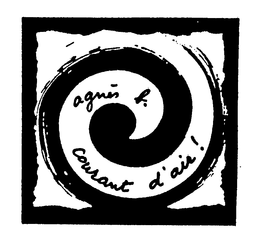 AGNES B. COURANT D'AIR ! logo