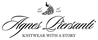 AGNES PIERSANTI KNITWEAR WITH A STORY EST 1936 EST 2026 logo