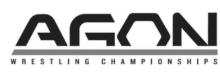 AGON WRESTLING CHAMPIONSHIPS logo