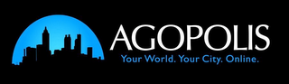 AGOPOLIS YOUR WORLD. YOUR CITY. ONLINE. logo