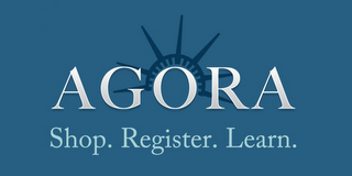 AGORA SHOP.REGISTER.LEARN logo