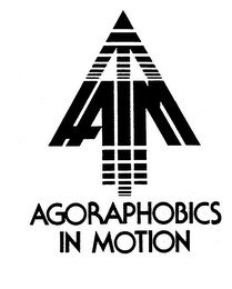 AGORAPHOBICS IN MOTION AIM logo