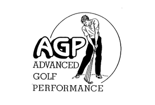 AGP ADVANCED GOLF PERFORMANCE logo