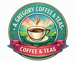 A.GREGORY COFFEE & TEAS COFFEE & TEAS logo