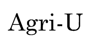 AGRI-U logo