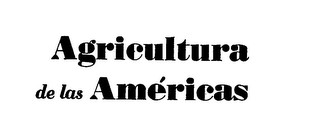 AGRICULTRA DE LAS AMERICAS logo