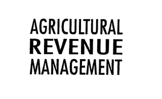 AGRICULTURAL REVENUE MANAGEMENT logo