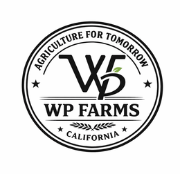AGRICULTURE FOR TOMORROW  WP FARMS CALIFORNIA logo