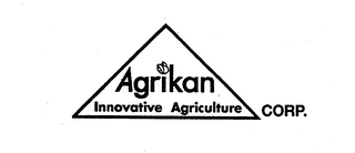 AGRIKAN INNOVATIVE AGRICULTURE CORP.