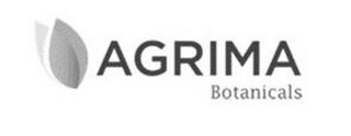 AGRIMA BOTANICALS logo