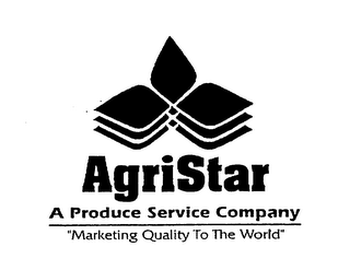 AGRISTAR A PRODUCE SERVICE COMPANY "MARKETING QUALITY TO THE WORLD" logo