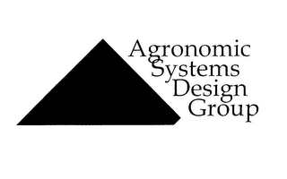 AGRONOMIC SYSTEMS DESIGN GROUP logo