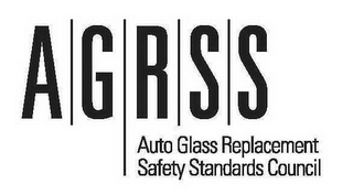 AGRSS AUTO GLASS REPLACEMENT SAFETY STANDARDS COUNCIL logo
