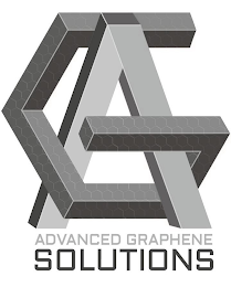 AGS ADVANCED GRAPHENE SOLUTIONS logo