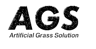 AGS ARTIFICIAL GRASS SOLUTION logo