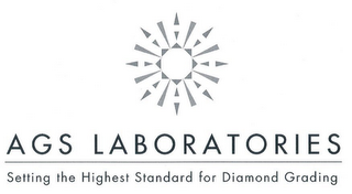 AGS LABORATORIES SETTING THE HIGHEST STANDARD FOR DIAMOND GRADING logo