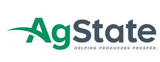 AGSTATE HELPING PRODUCERS PROSPER. logo