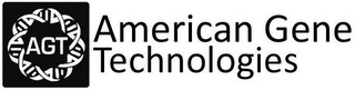 AGT AMERICAN GENE TECHNOLOGIES logo
