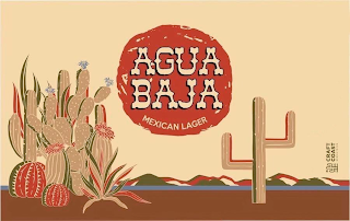 AGUA BAJA MEXICAN LAGER CRAFT COAST BEER & TACOS logo