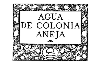 AGUA DE COLONIA ANEJA GAL MADRID logo